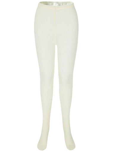 Cashmere tights ivory - BUTTONPLAY - BALAAN 1