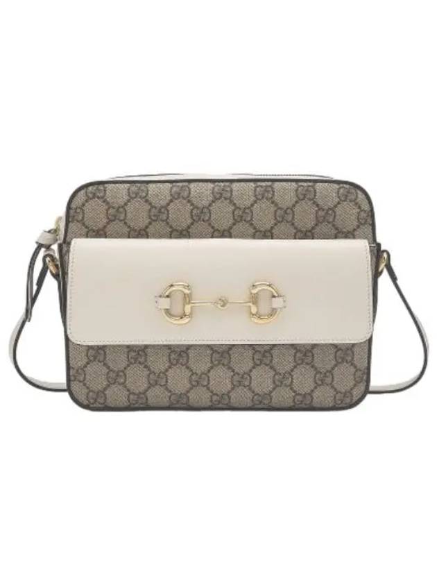 Small Horsebit Shoulder Bag Beige - GUCCI - BALAAN 1