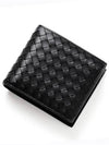 Intrecciato Weaving Half Wallet Black - BOTTEGA VENETA - BALAAN 4