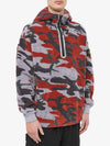 Heritage Camo Fleece Hoodie Camo Red - STONE ISLAND - BALAAN 3