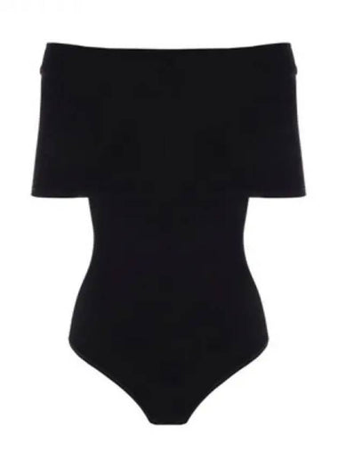 Off shoulder viscose bodysuit - ALAIA - BALAAN 1