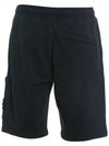 Men's Wappen Patch Bermuda Shorts Navy - STONE ISLAND - BALAAN 4