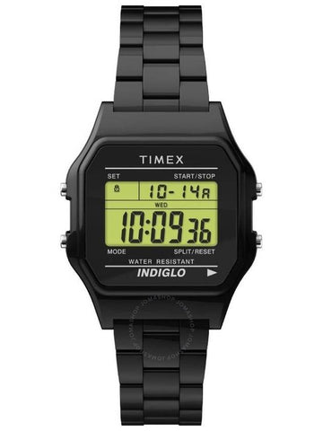 Timex Classic Quartz Digital Black Dial Watch TW2V20000 - TIMEX - BALAAN 1