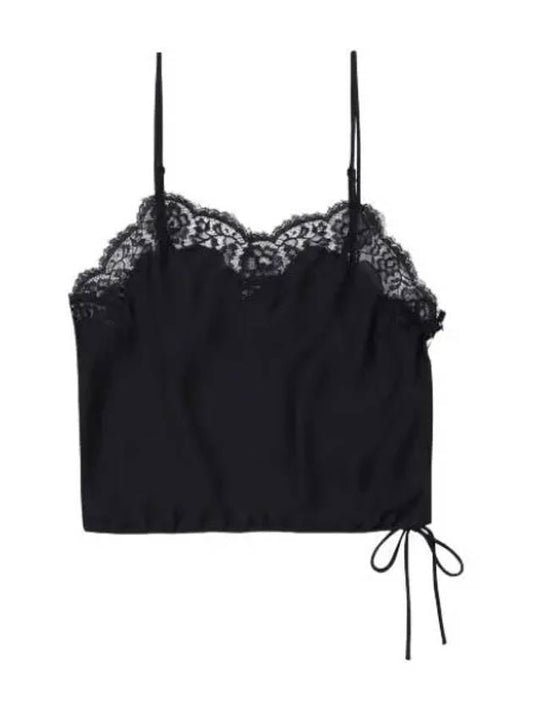 lingerie top black - SAINT LAURENT - BALAAN 1