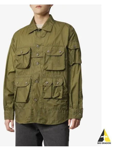 Explorer Shirt Jacket Olive MP229DZ027 - ENGINEERED GARMENTS - BALAAN 1