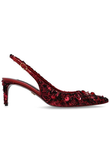 Dolce & Gabbana High Heels, Women's, Burgundy - DOLCE&GABBANA - BALAAN 1