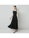 LAMIS sleeveless Dress Black - AME - BALAAN 6