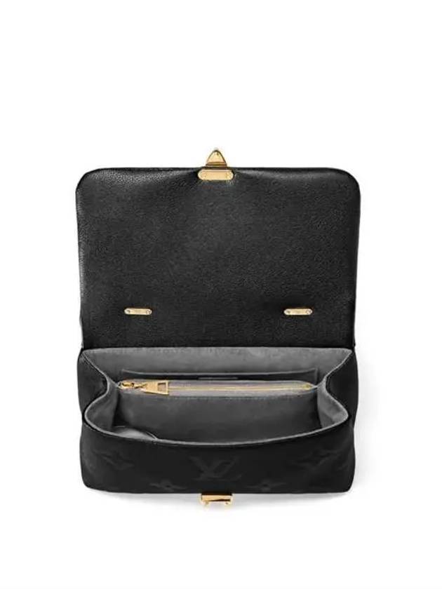 Madeleine Monogram Empreinte Cross Bag Black - LOUIS VUITTON - BALAAN 5