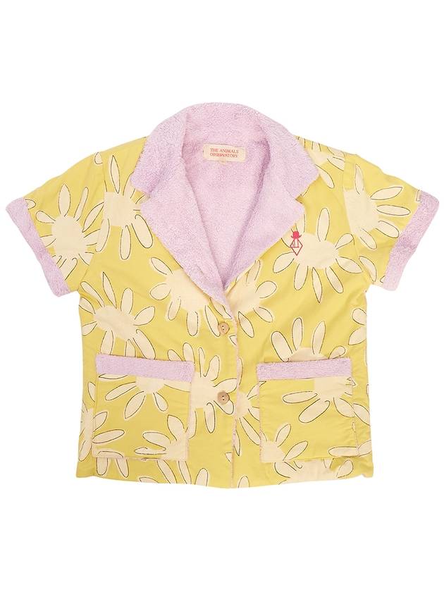 Whale Kids Flower S22115 247 AT Short Sleeve Jacket - THE ANIMALS OBSERVATORY - BALAAN 2