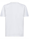 Logo Print Short Sleeve T-Shirt White - CP COMPANY - BALAAN 4