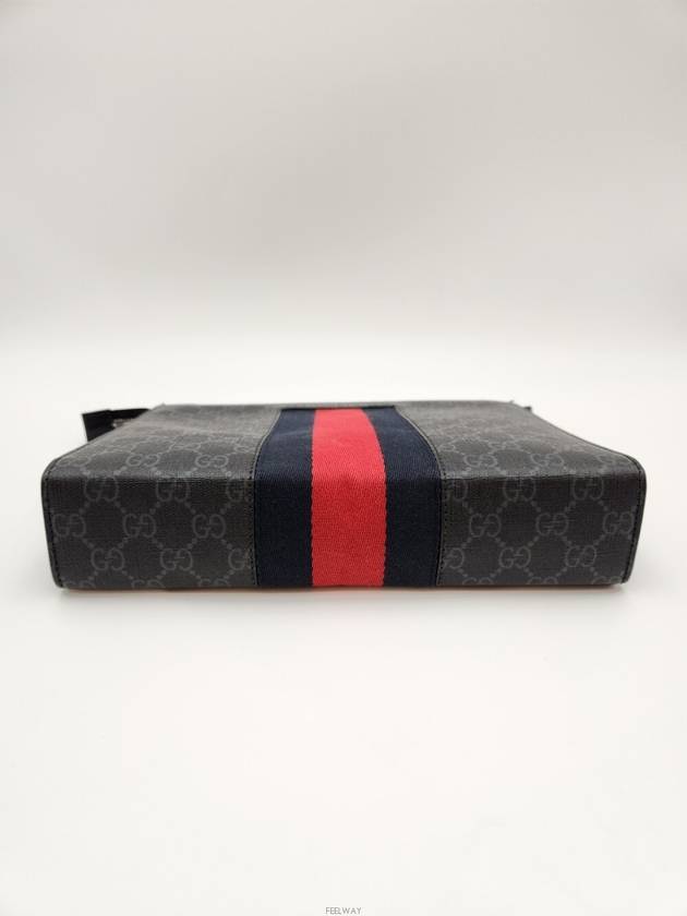 Daol Beomeo Branch GG Supreme Web Pouch 475316 Condition A - GUCCI - BALAAN 5