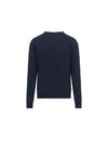 Men's ORB Embroidery Logo Crew Neck Sweatshirt Navy - VIVIENNE WESTWOOD - BALAAN 4