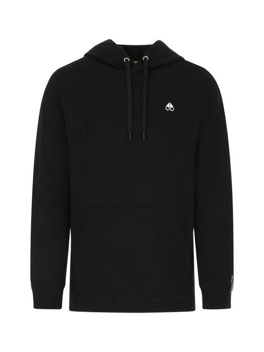 Thordason Logo Hoodie Black - MOOSE KNUCKLES - BALAAN 1