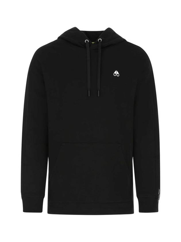 Thordason Logo Hoodie Black - MOOSE KNUCKLES - BALAAN 1