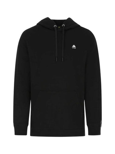 Thordason Logo Hoodie Black - MOOSE KNUCKLES - BALAAN 1