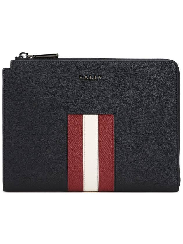 EMING TSP Clutch Bag Black - BALLY - BALAAN.