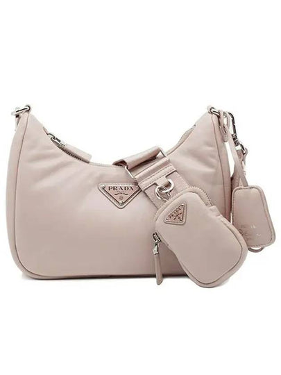 Re-Edition 2005 Padded Nappa Leather Shoulder Bag Pink - PRADA - BALAAN 2