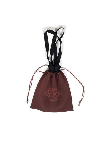 Women's Rattan Logo Knit Bag Brown - IOEDLE - BALAAN 1