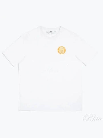 24 Tenda T Shirt STS24M50819 Brilliant White Tangerine - SERGIO TACCHINI - BALAAN 1