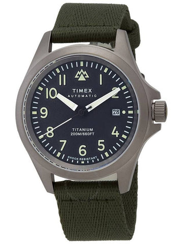 Timex Expedition North Titanium Automatic Gray Dial Men's Watch TW2V95300 - TIMEX - BALAAN 1