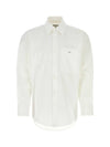 Back Logo Cotton Long Sleeve Shirt White - WOOYOUNGMI - BALAAN 1