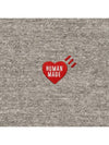 Heart badge short sleeve t shirt gray HM28CS030 - HUMAN MADE - BALAAN 4