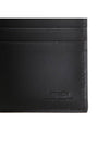 Shadow Diagonal Leather Half Wallet Black - FENDI - BALAAN 6