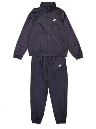 Club Lined Woven Tracksuit Navy - NIKE - BALAAN 2