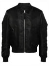 MM6 Margiela back stitch nylon jumper black SH2AM0006S53984900 - MAISON MARGIELA - BALAAN 1