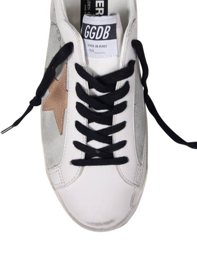 Superstar Leather Low Top Sneakers Blue White - GOLDEN GOOSE - BALAAN 5