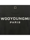 back logo long sleeve t shirt W243TS17713B - WOOYOUNGMI - BALAAN 4