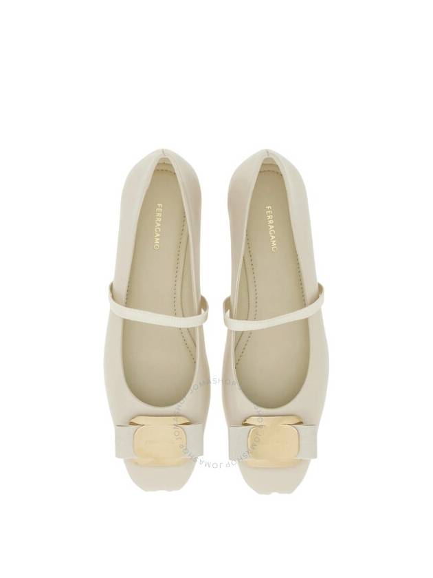 Ferragamo Vara Plate Zina Ballet Flats, Size 9 - SALVATORE FERRAGAMO - BALAAN 3