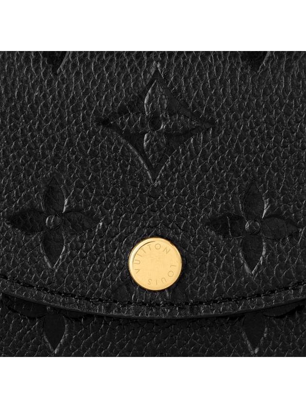 Rosalie Monogram Coin Purse Black - LOUIS VUITTON - BALAAN 5