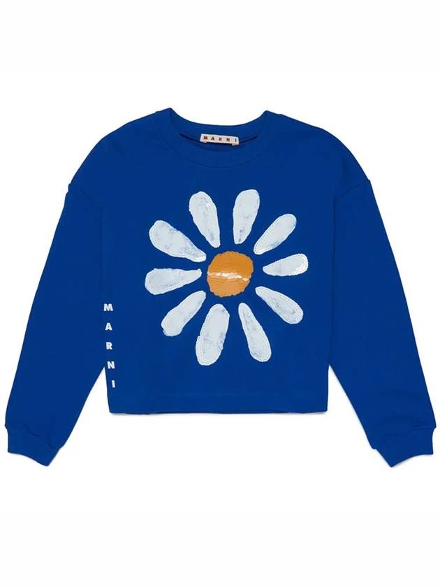 Kids Big Floral Sweatshirt M00739 M00J6 0M833 - MARNI - BALAAN 2