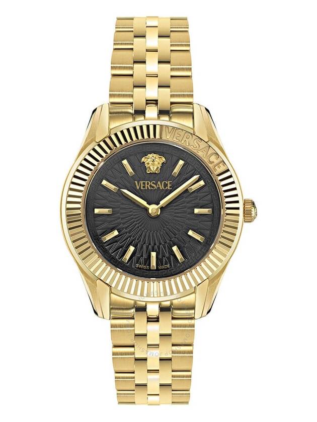 Versace Greca Time Lady Quartz Black Dial Ladies Watch VE9CA0424 - VERSACE - BALAAN 1