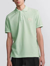 CD Icon Polo Shirt Green Cotton Pique Short Sleeve - DIOR - BALAAN 1