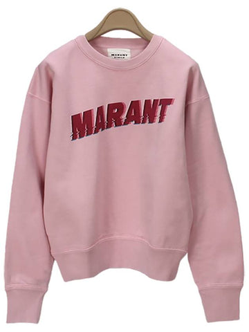 Isabel Marant MOBYLI Sweatshirt SW0011FA A1M82E LPPK LIGHT PINK PINK IMA244 - ISABEL MARANT - BALAAN 1