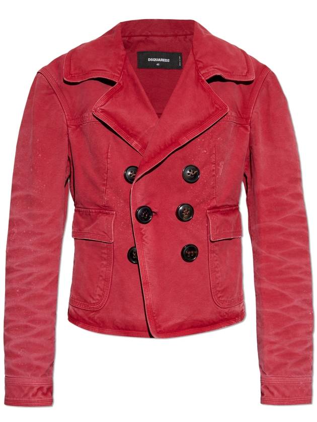 Dsquared2 Denim Jacket, Women's, Red - DSQUARED2 - BALAAN 1