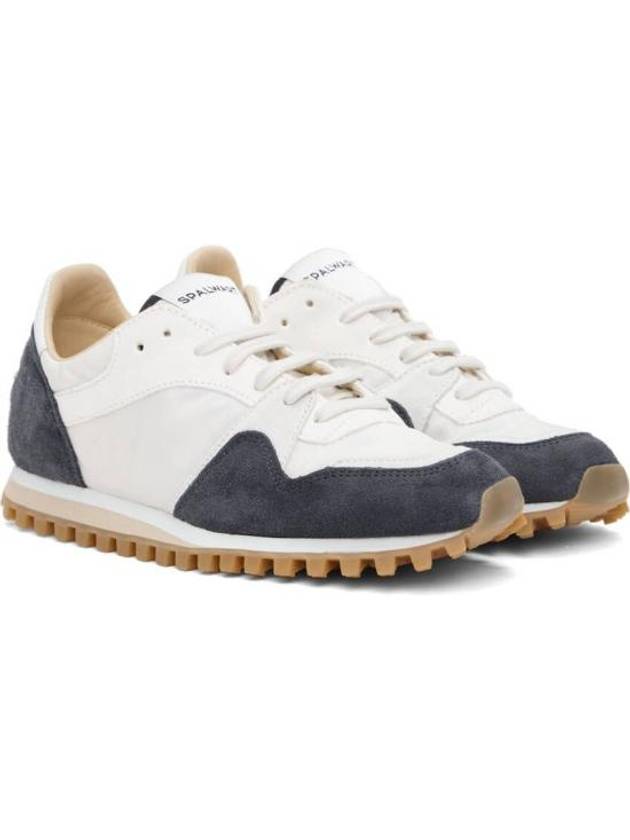 Men's Trail Leather Low Top Sneakers Asphalt - SPALWART - BALAAN 5