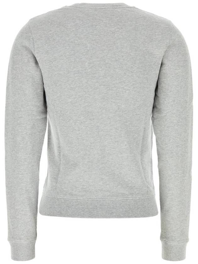 Fox Head Patch Regular Sweatshirt Grey - MAISON KITSUNE - BALAAN 3