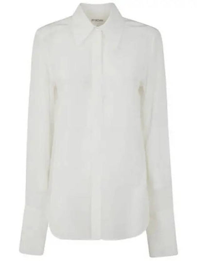 Lelia Silk Blouse White - MAX MARA - BALAAN 2