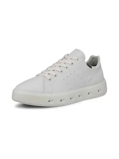 Women's Street 720 Leather Gore-Tex Low Top Sneakers White - ECCO - BALAAN 2