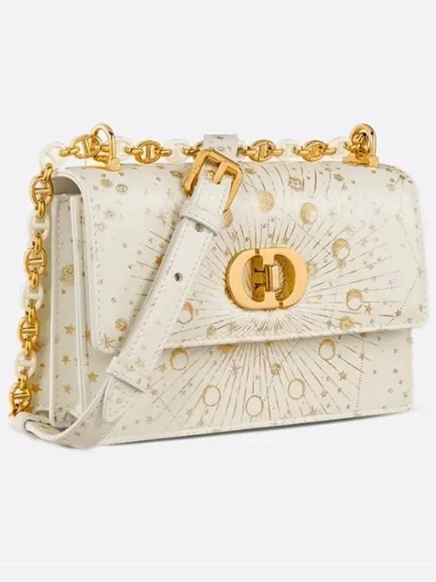 Miss Caro Gold Tone Dior Astral Print Mini Bag Cross Bag Latte - DIOR - BALAAN 3