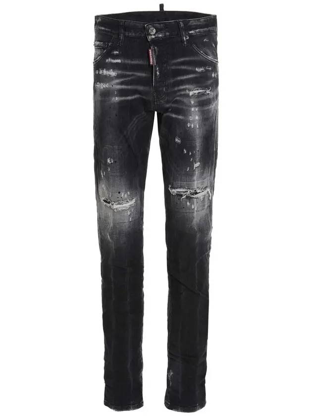 Men's Black Squat Cool Guy Denim Jeans - DSQUARED2 - BALAAN.