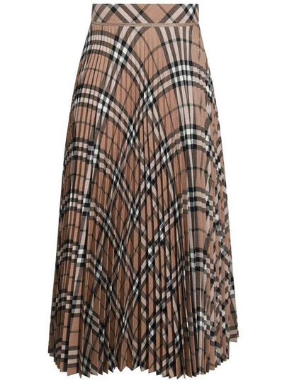 Burberry Beige Wool Skirt - BURBERRY - BALAAN 2