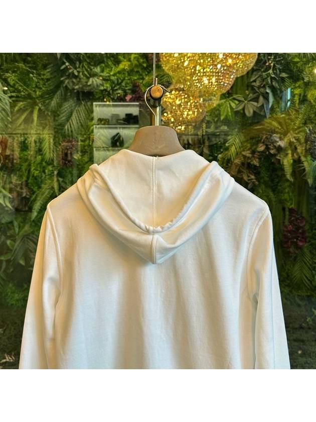 Tech Cotton Zip-Up Hoodie White - BRUNELLO CUCINELLI - BALAAN 6