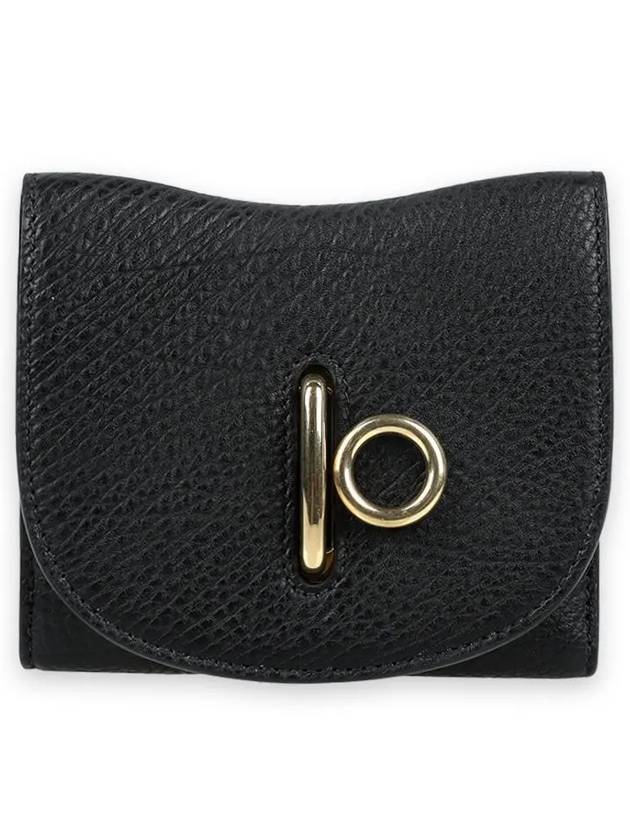 Rocking Horse Leather Half Wallet Black - BURBERRY - BALAAN 3