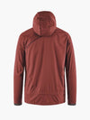 Men's Nal Hooded Windbreaker Madder Red - KLATTERMUSEN - BALAAN 3