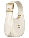 Logo Leather Hobo Shoulder Bag White - MIU MIU - BALAAN 5