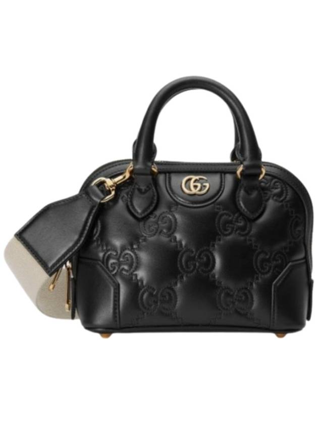 GG Matelasse Leather Tote Bag Black - GUCCI - BALAAN 3